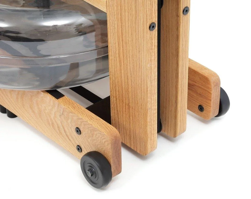 WaterRower Original - British Rowing Edition with S4 Performance Monitor, Round Dumbbells