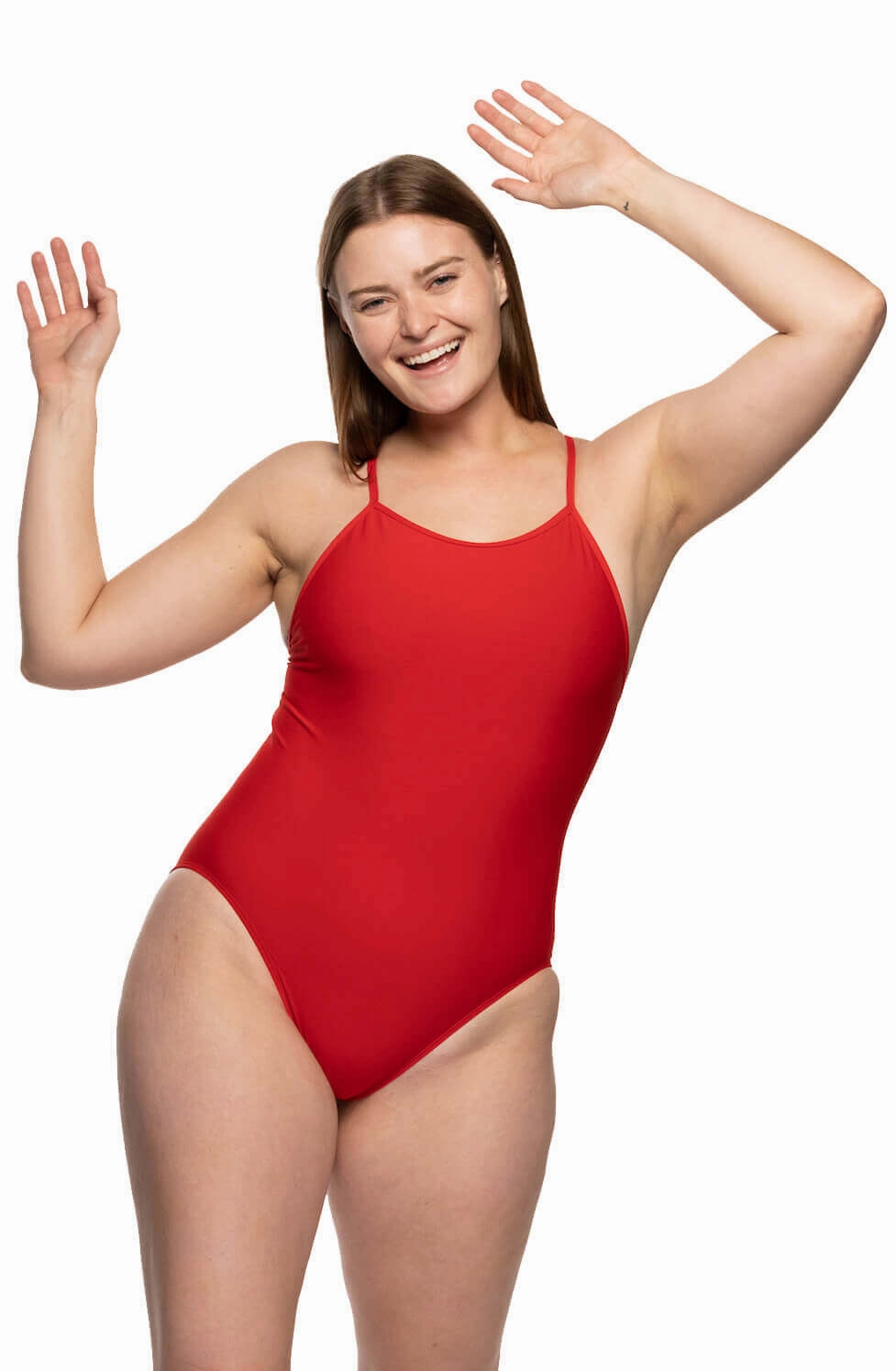 Belle One Piece Swimsuit - Red