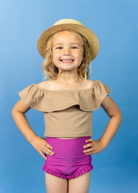 Berry | Mini All Ruffled Up Bottoms