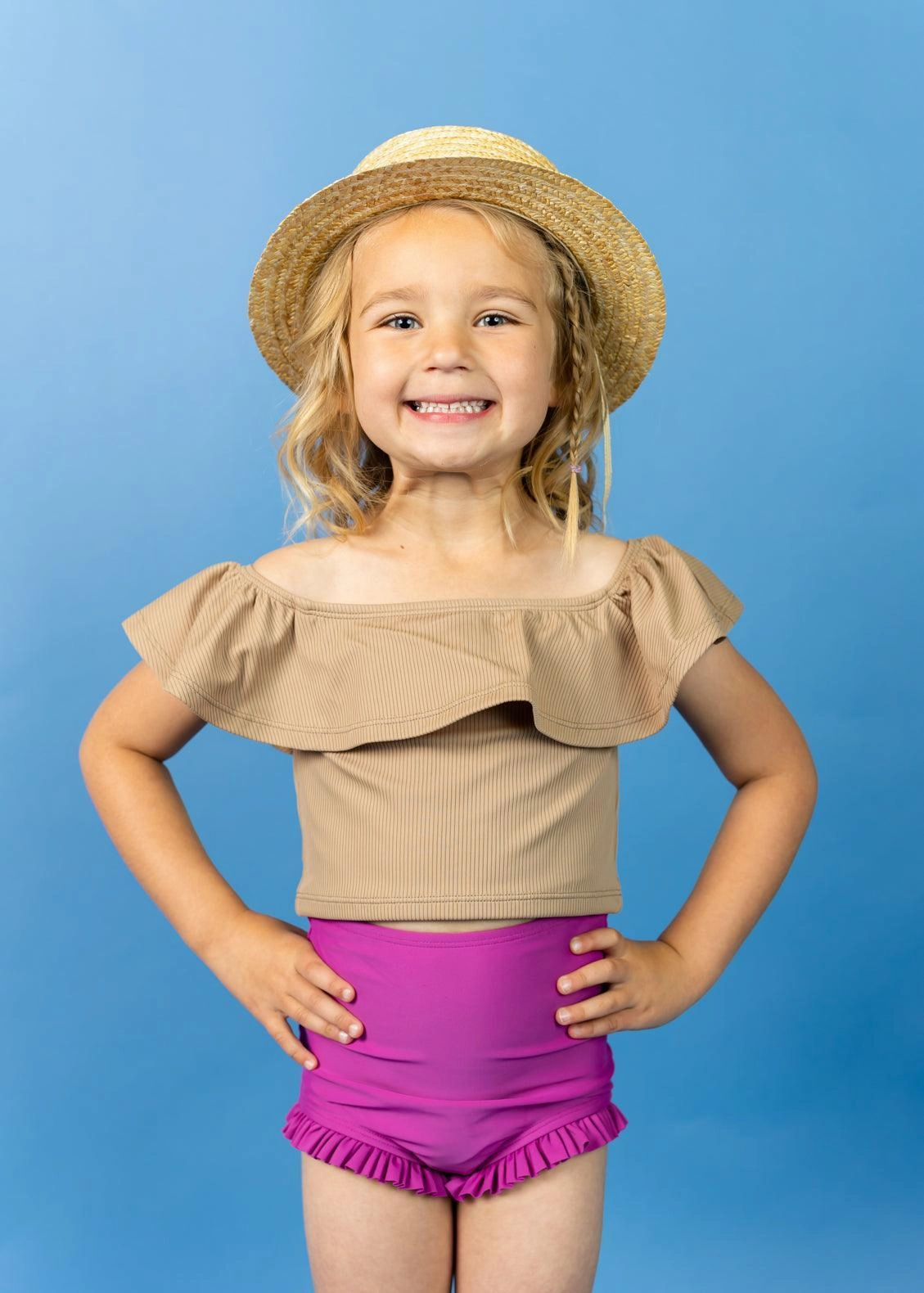 Berry | Mini All Ruffled Up Bottoms