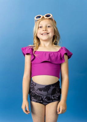 Berry | Mini Ruffled Around Top