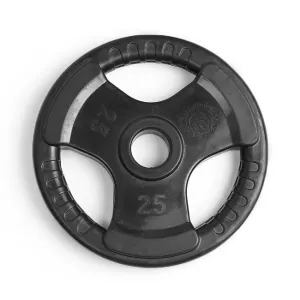 Best-Selling 25lb Virgin Rubber Grip Olympic Plate Dont Miss, Ab roller wheel