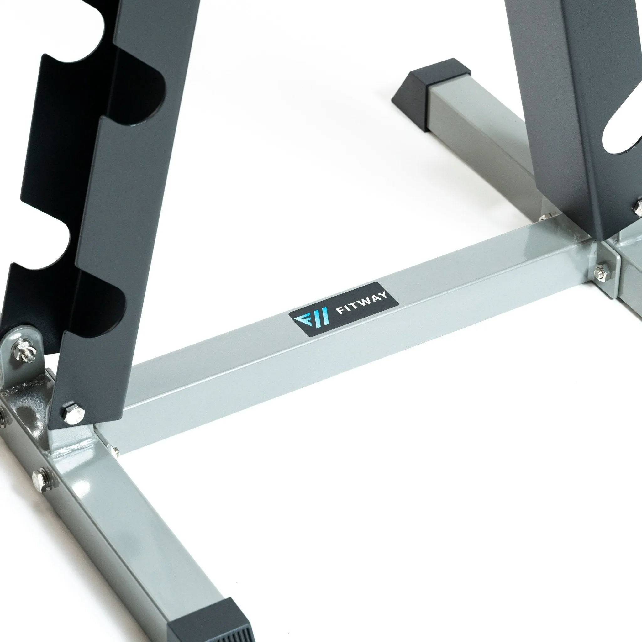 Fitway 6 Pair Dumbbell Rack, Push Up Racks, Bodyweight Training