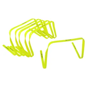 Best-Selling Hit Sport Agility Hurdles 6 Pack (12 Inch / 30cm) | Yellow Meet Your Match, Posture corrector, Slam Balls, Cross trainer elliptical