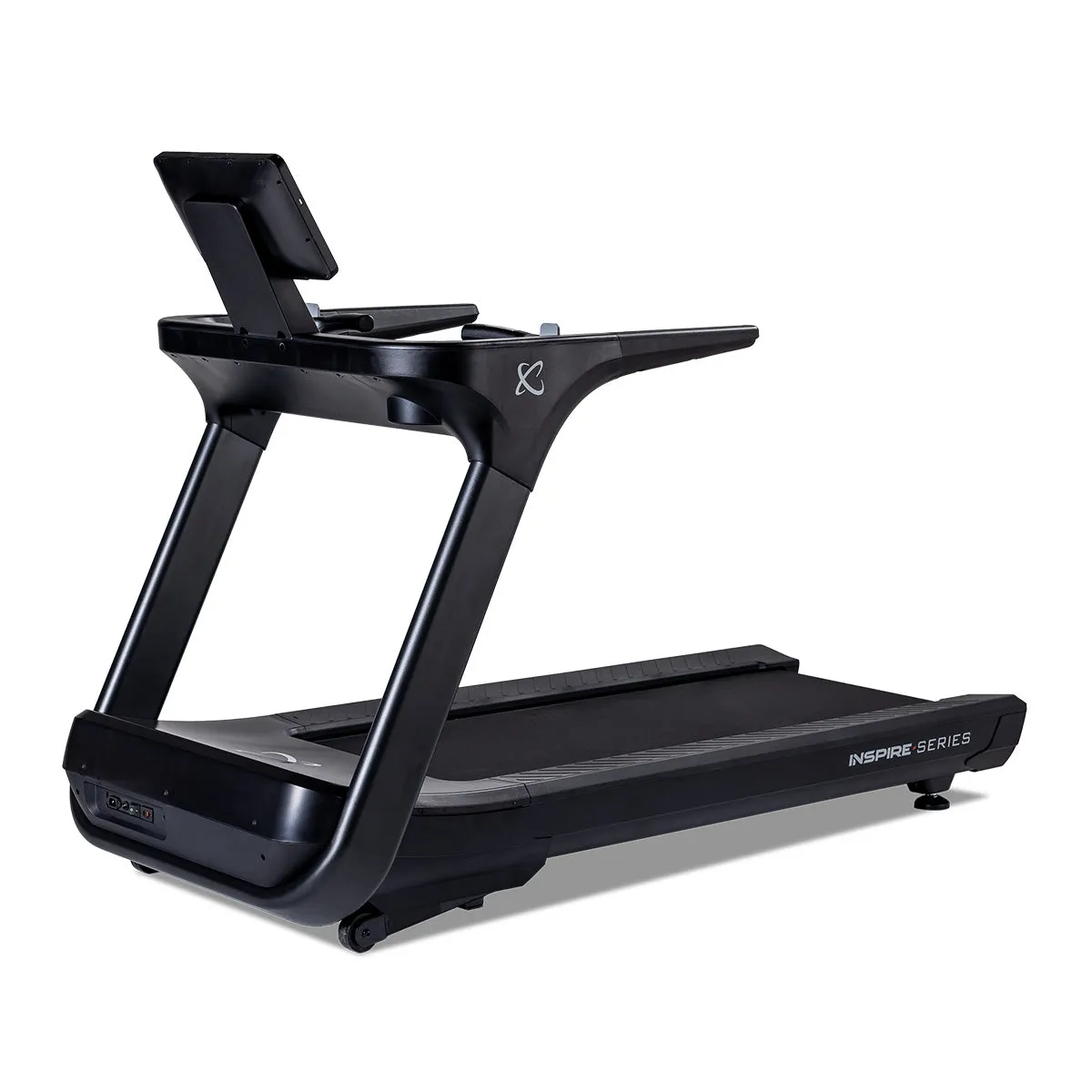 Inspire Fitness T7S Treadmill - 15.6" LED Touchscreen, Ellipticals, Bamboo foam roller, Hex dumbbells