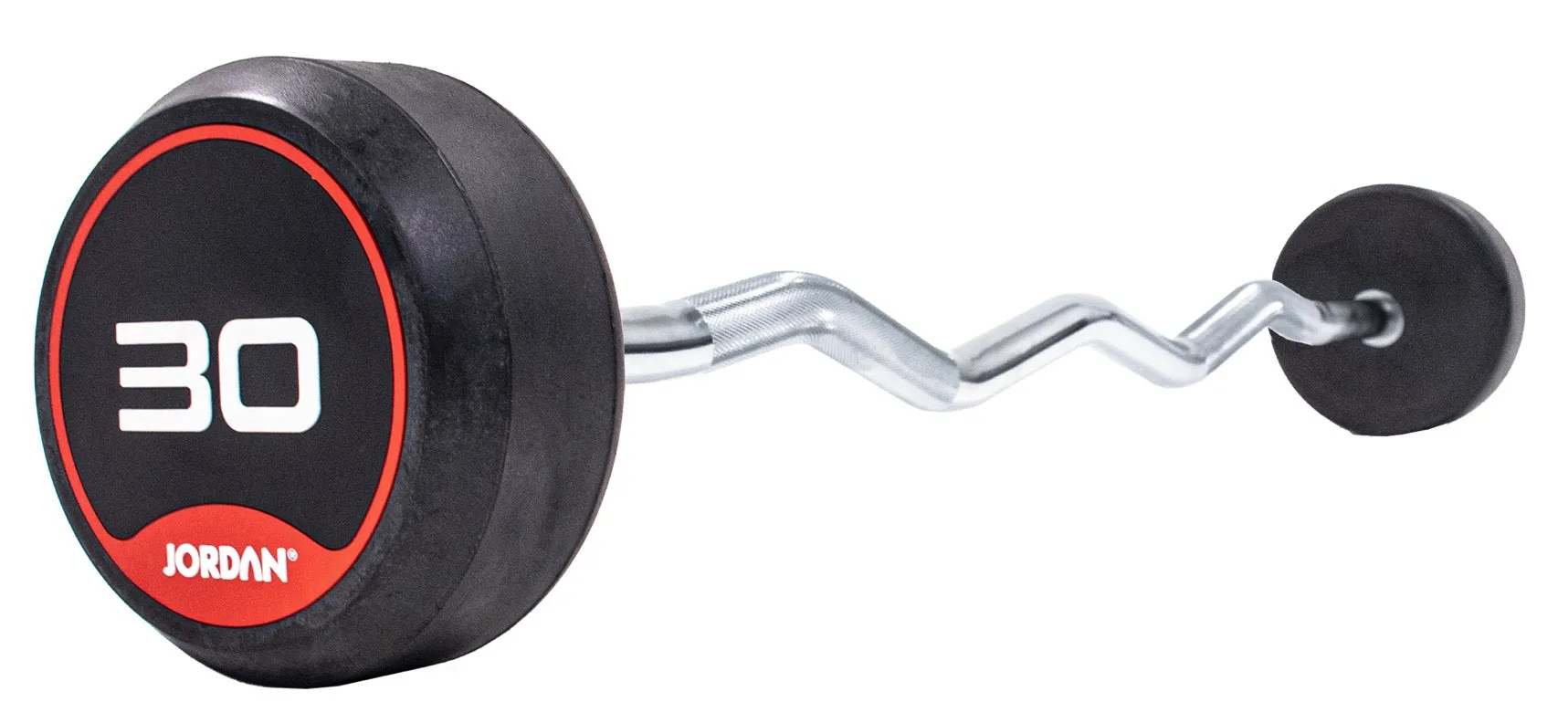 Jordan Rubber Barbells Bars Set 10-45kg with Curl Bar and Rack, Bamboo foam roller, Air Resistance Bikes