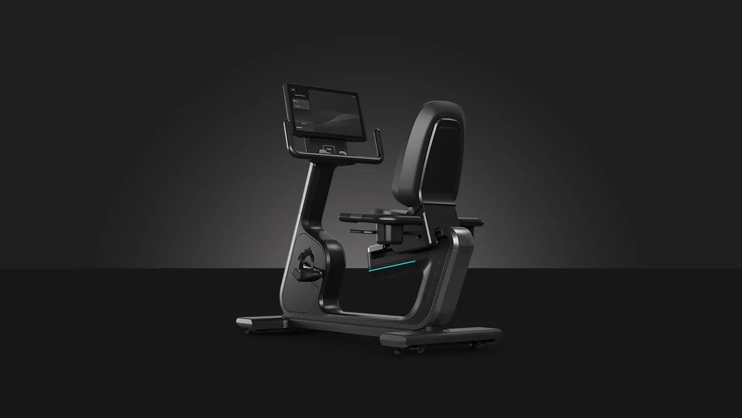 Matrix Recumbent Bike W/Induction Brake R50-XR, Plyometric Platforms