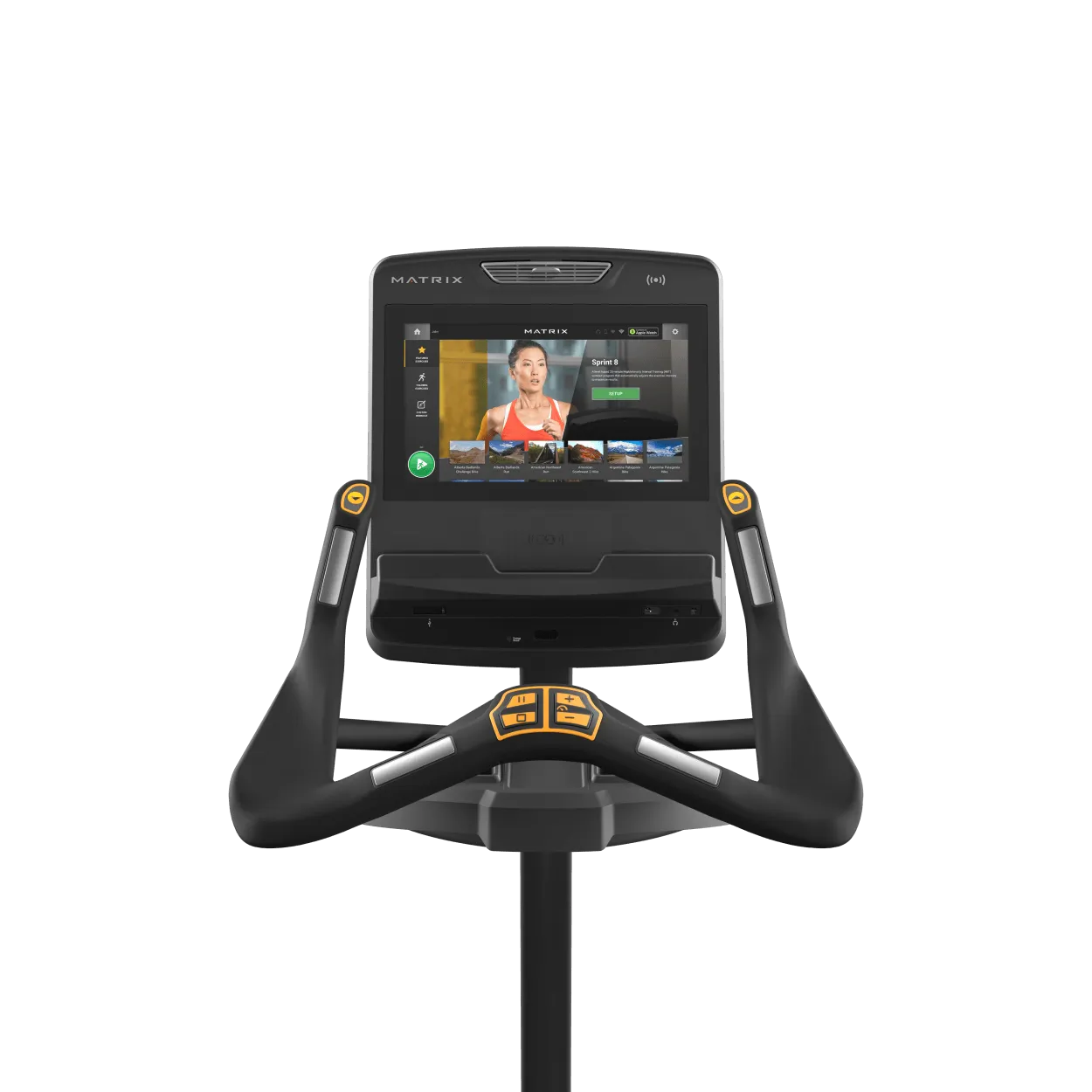 Performance Upright with Touch Console, Yoga Equipment, TENS unit muscle stimulator, Bars