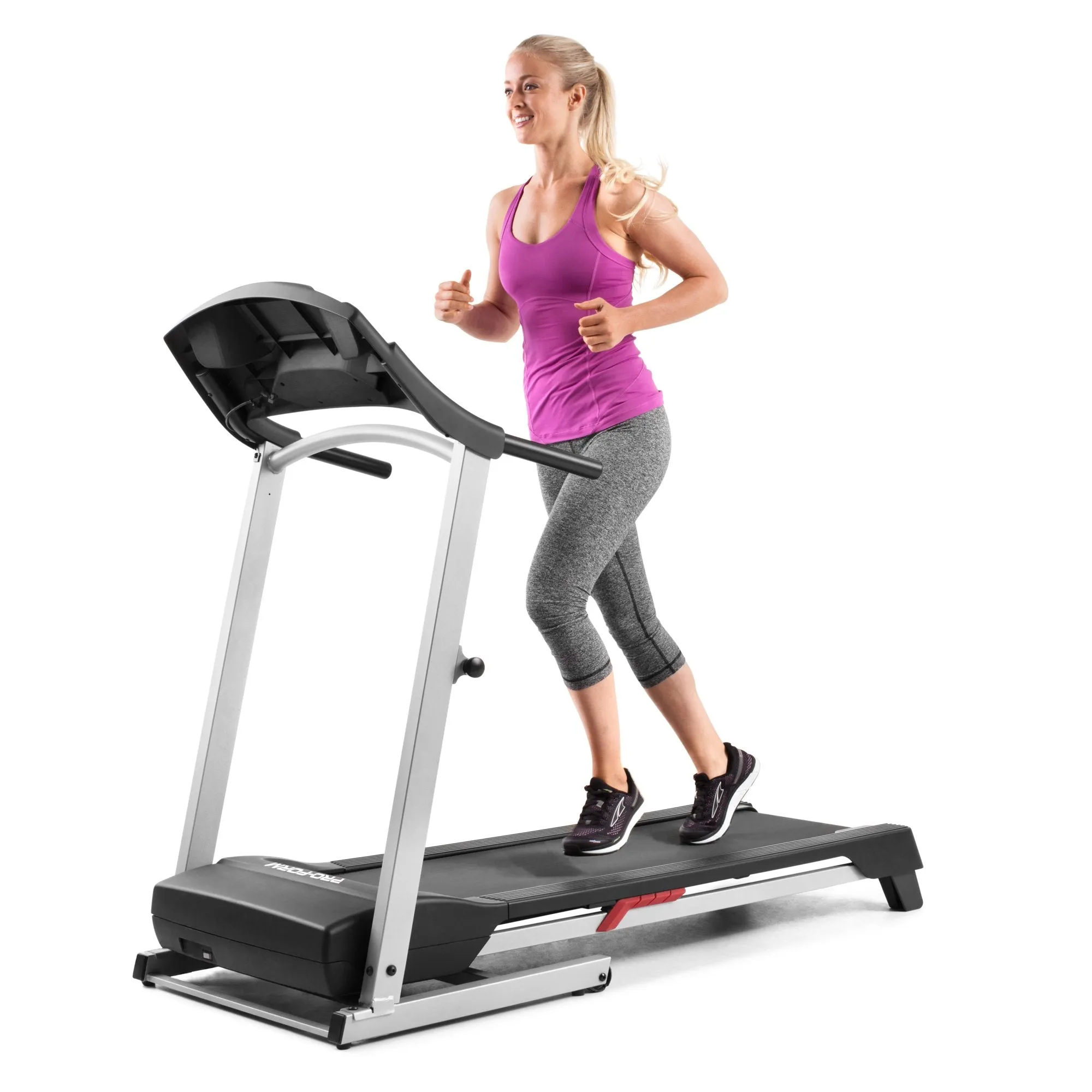 ProForm - Cadence LT Folding Treadmill, Weight Bar Collars, Weight Plate Sets, Jump Ropes