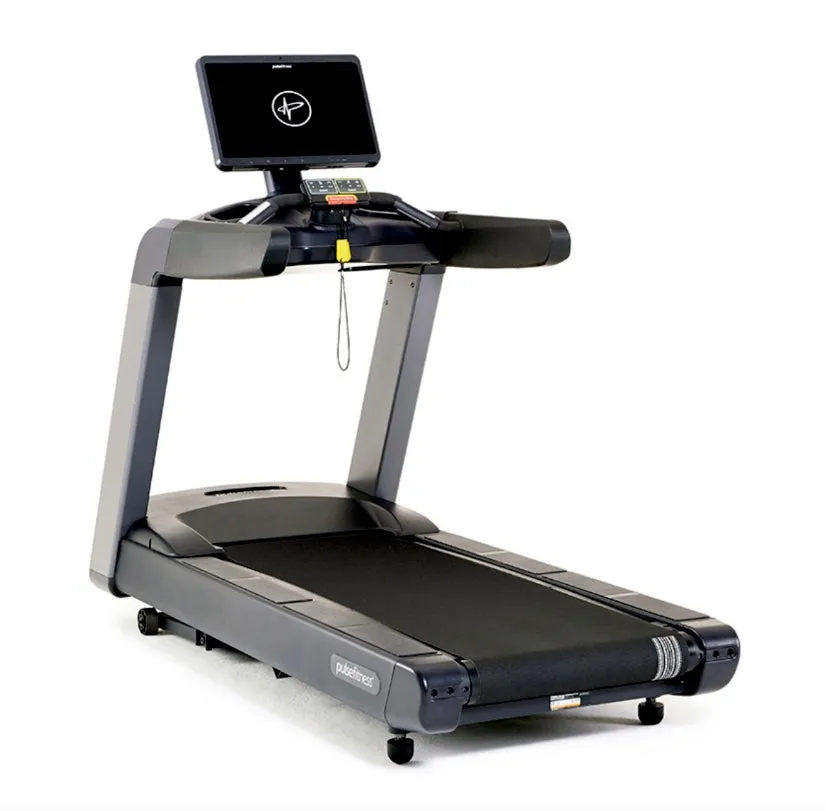 Best-Selling Refurbished Pulse Fitness Run 260G  Low Impact Elevation Treadmill with 18.5" Touchscreen Console Cant-Miss, Round Dumbbells, Aerobic Training,Yoga, Curved treadmill