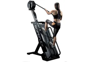 Best-Selling Ropeflex RX4400 Endless Climb Rope Trainer (SUMMER SALE - Extra 6%) Instant Classic, Non Electric Treadmill, Center Drive, Non Folding Treadmills