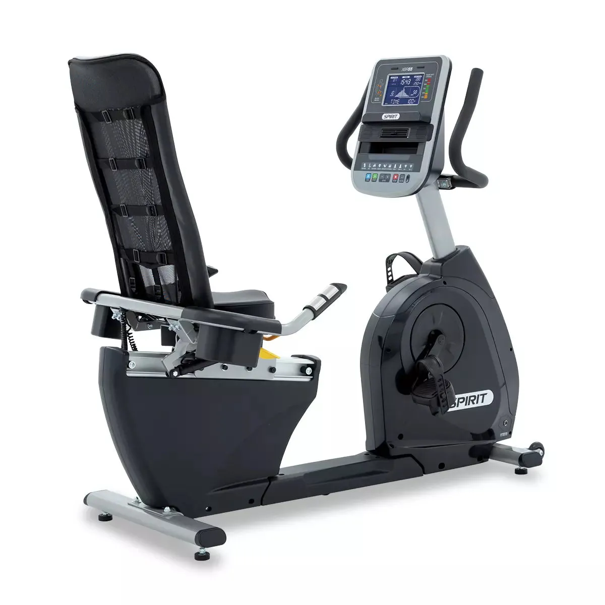Spirit Fitness XBR55 Recumbent Cycle, Exercise Mats, Gym Massagers