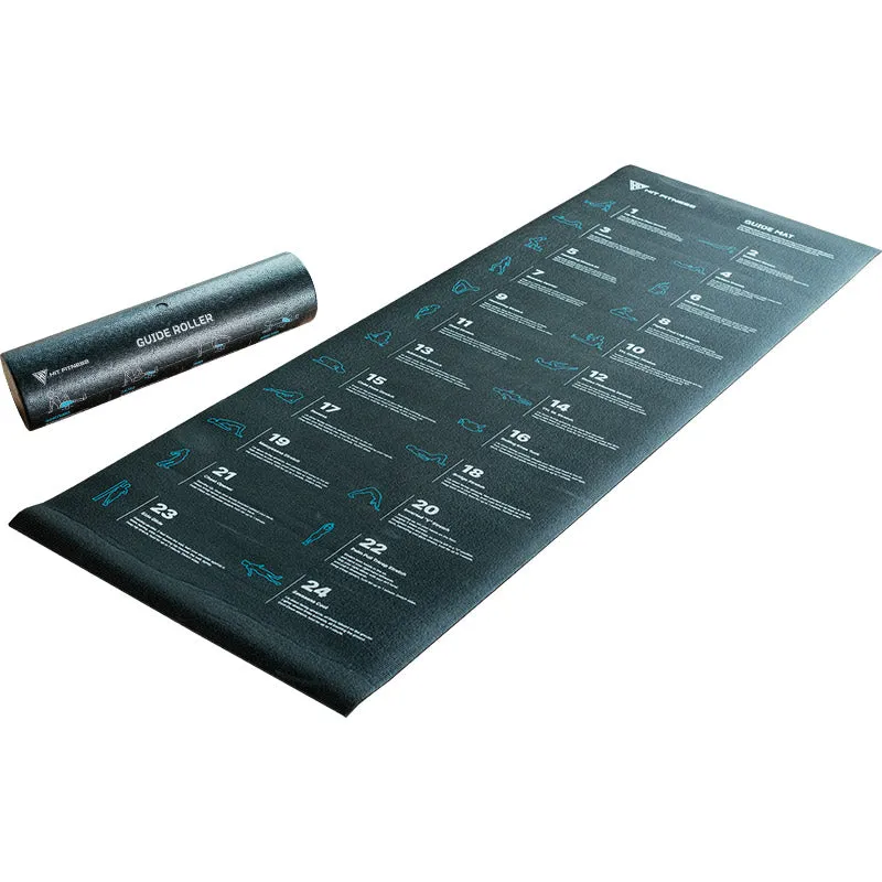 Stretching Duo | Guide Roller and Exercise Mat, Dip Station, Rowing Machines, Adjustable dumbbells