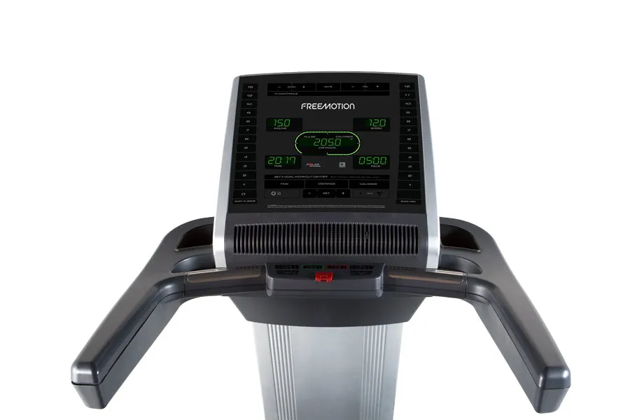Freemotion t10.9 Interval REFLEX Treadmill, Studio Dumbbells, Agility,Speed