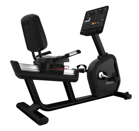 Life Fitness Aspire Recumbent Bike with SL Console, Upper Body Machines, Quiet elliptical for apartment