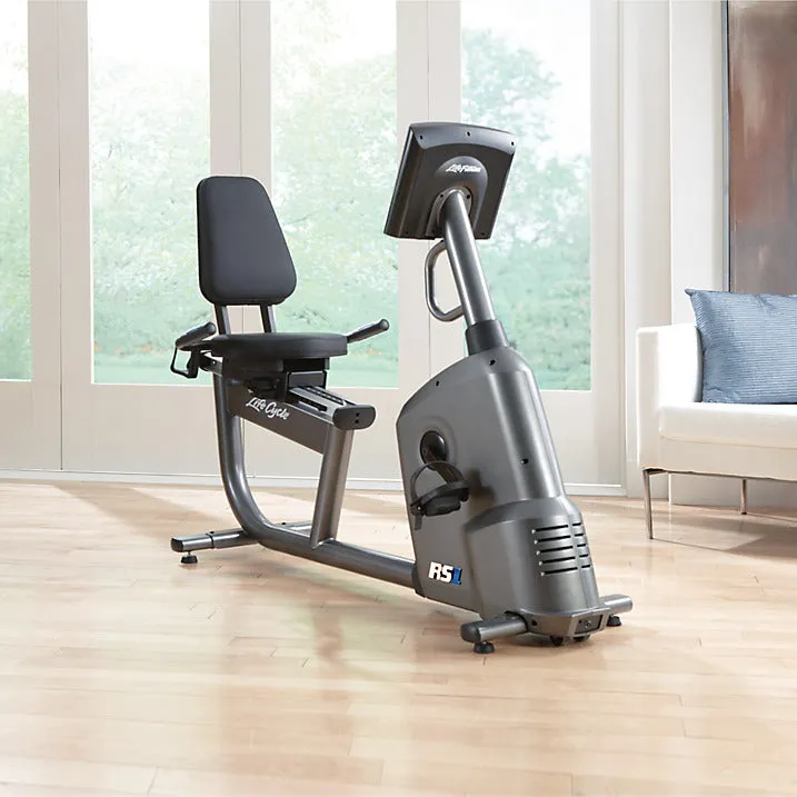 Life Fitness RS1 Lifecycle Exercise Bike with Go Console, Power Bands, Mobility, Bundles