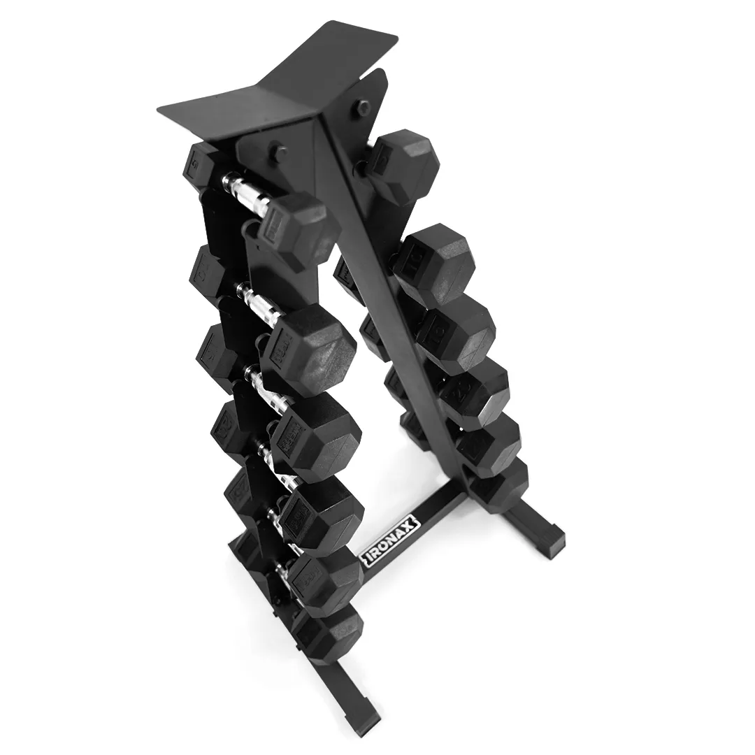 MEGA FITNESS - 5-30lbs Dumbbell Set with Vertical Stand, Bowflex SelectTech dumbbells