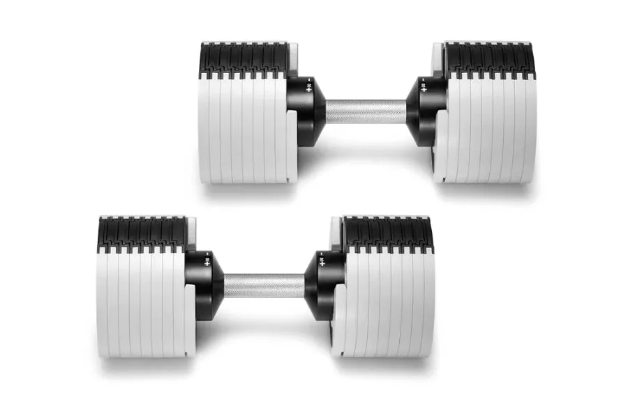 NOBELL 80lb Adjustable Dumbbells (Ash), NordicTrack Commercial 1750
