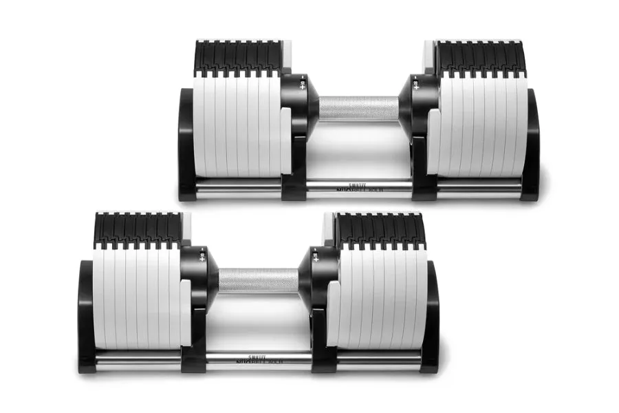 Better Than Ever NOBELL 80lb Adjustable Dumbbells (Ash) Too Good to Miss, Racks,Cages,Squat Stands, Core and Abs