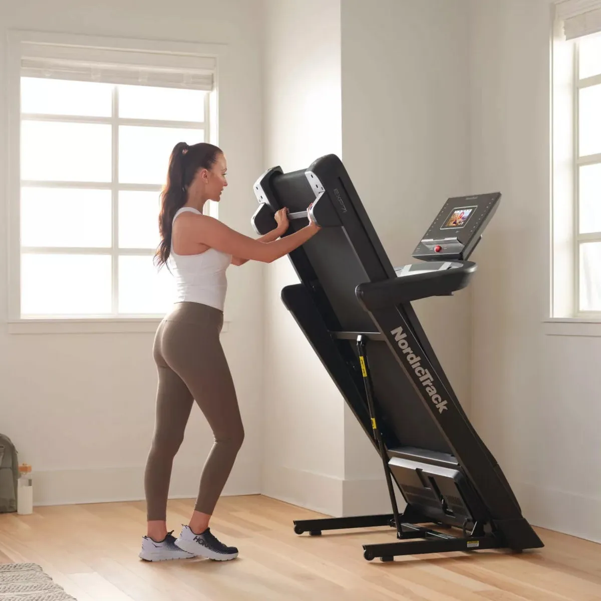 NordicTrack EXP 7i Treadmill, Multi Gyms, Wall mounted bike rack