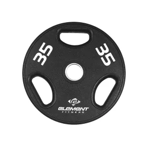 Better Than Ever Premium Virgin 35lbs Rubber Olympic Plate Todays Pick, Kids trampoline, Resistance Bands,Tubes, Weight plate storage pegs