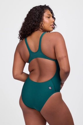 Betty One Piece Swimsuit - Peacock