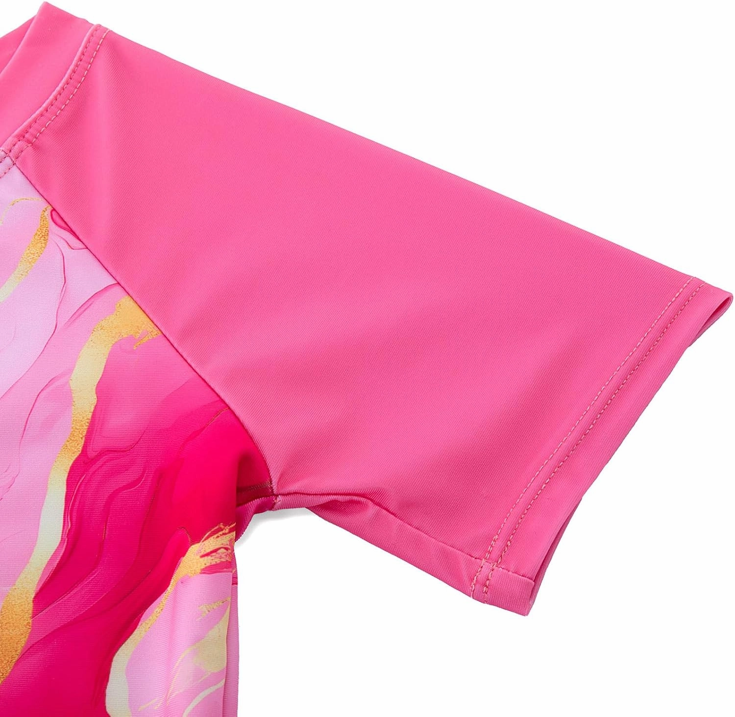 BFUSTYLE Little Girls Rash Guard Swimsuit 2-Piece Bathing Suit for Kids 5-9 Years