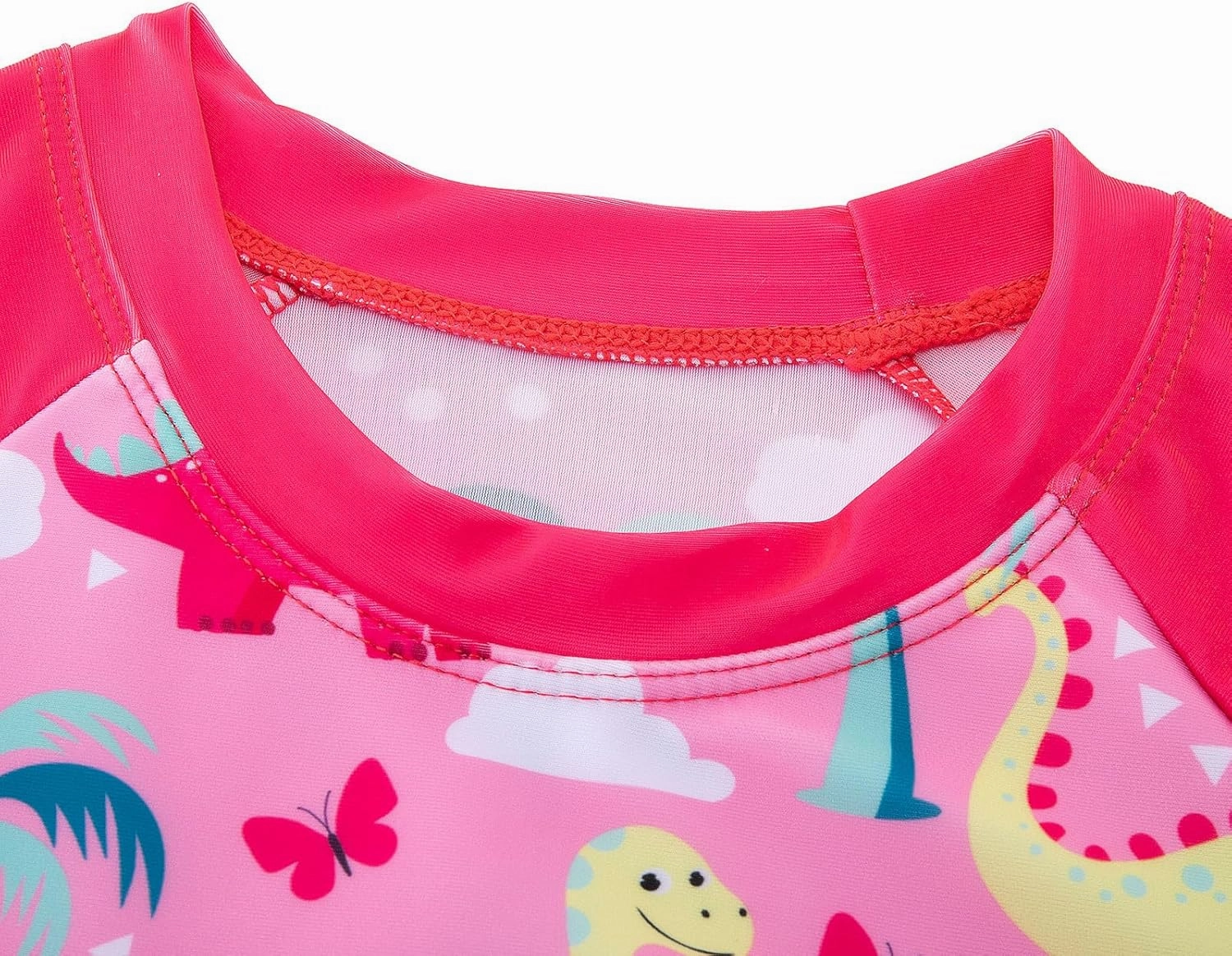 BFUSTYLE Little Girls Rash Guard Swimsuit 2-Piece Bathing Suit for Kids 5-9 Years