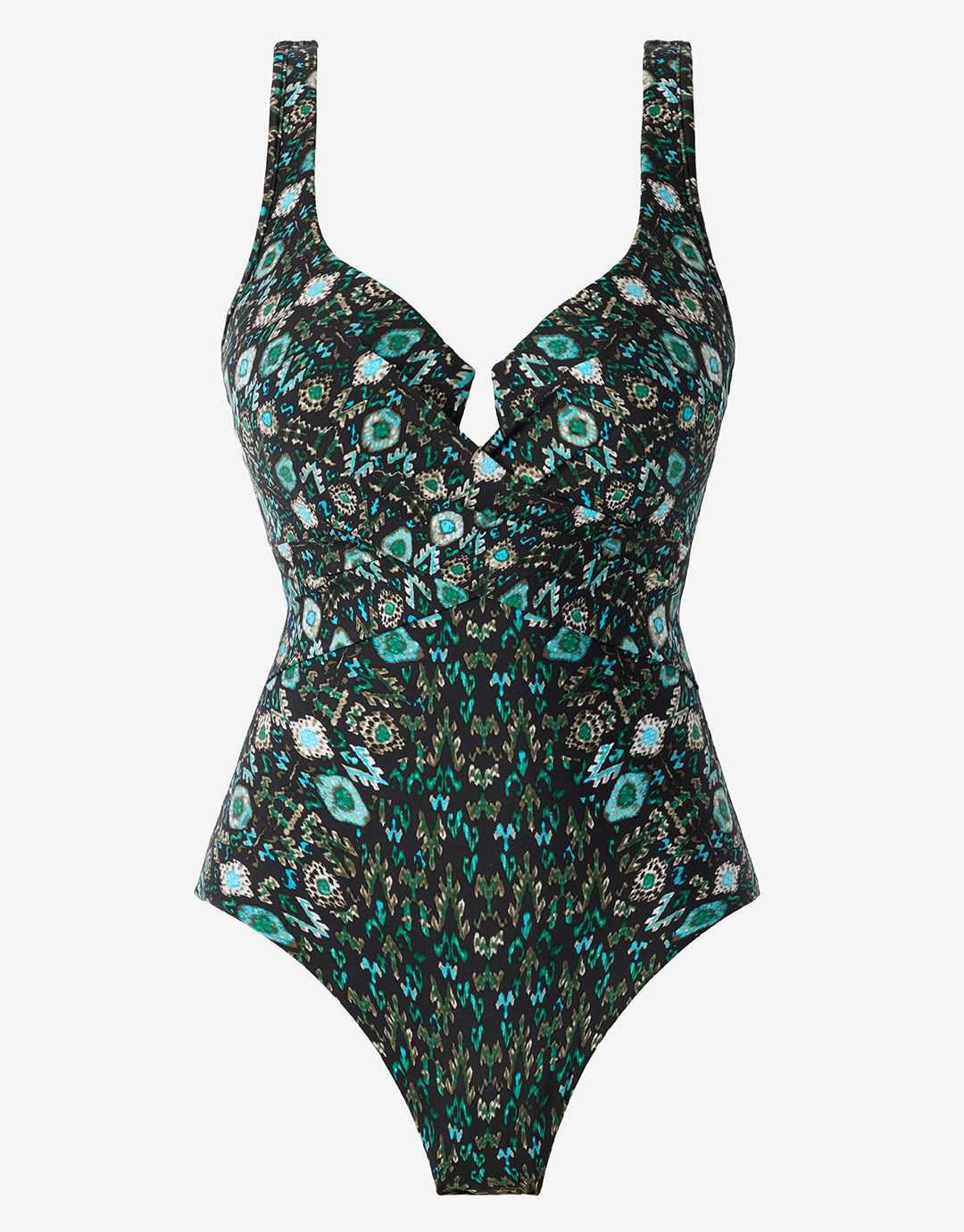 Bijoux Criss-Cross Escape Swimsuit - Green