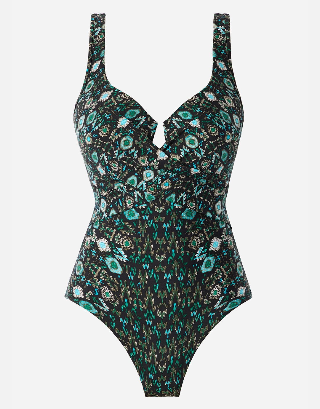 Bijoux Criss-Cross Escape Swimsuit - Green