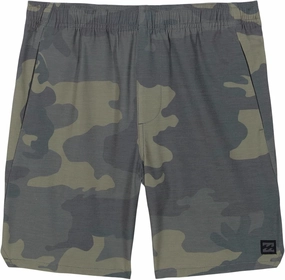 Billabong Boys' Pull-on Submersible Water Friendly Hybrid Shorts