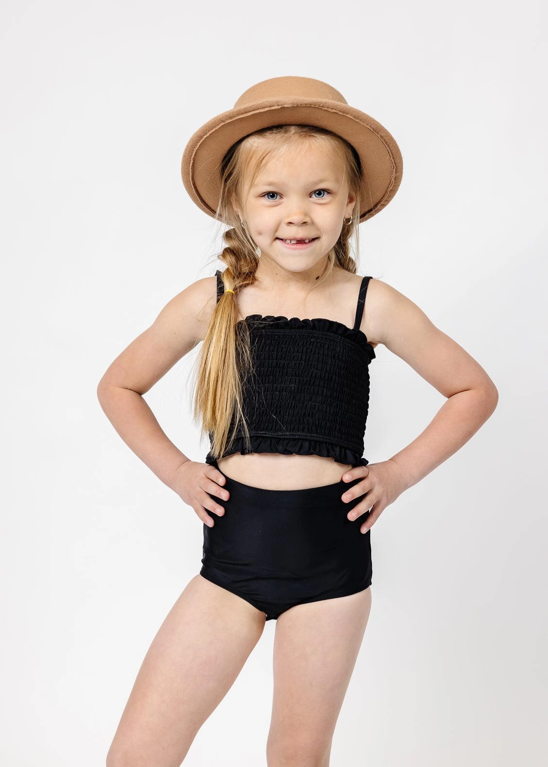 Black | Mini Bandeau Top