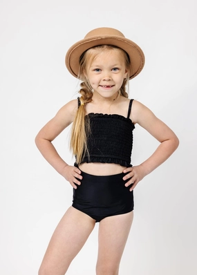 Black | Mini High-Waisted Bottoms