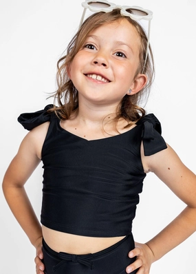 Black | Mini Knot Top