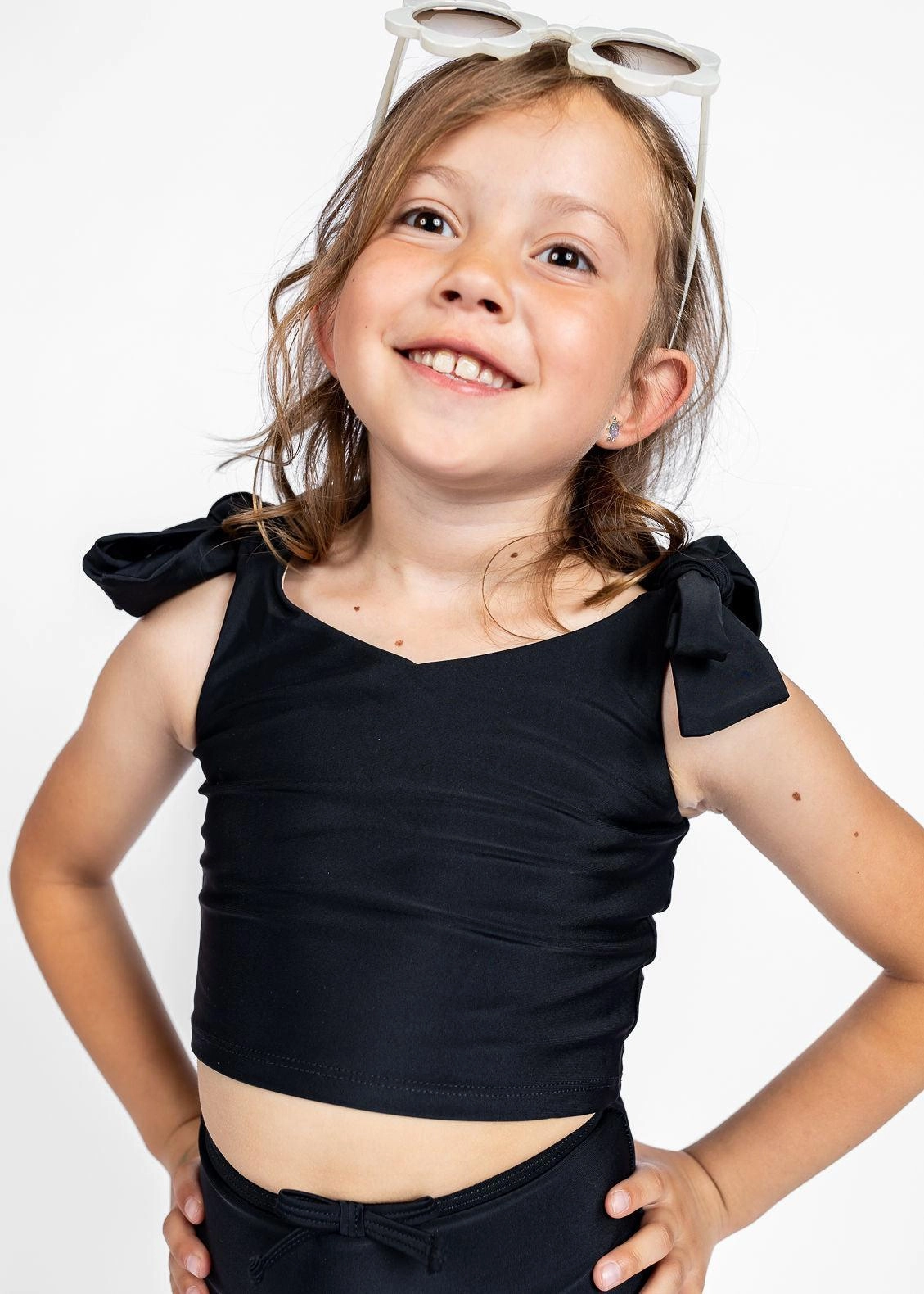 Black | Mini Knot Top