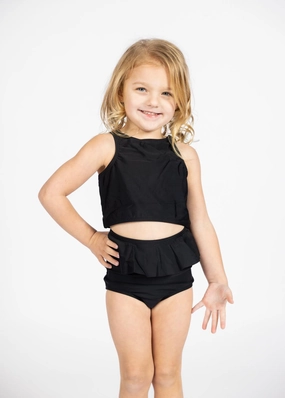 Black | Mini Racer Back Top