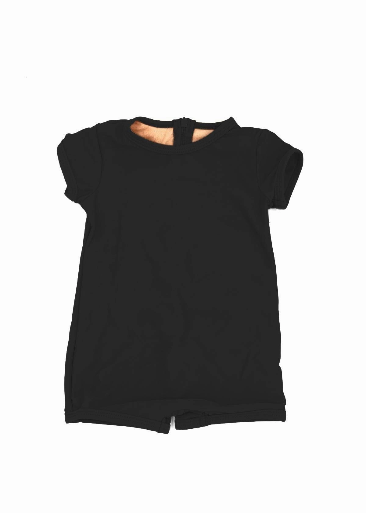 Black | Mini Shorties Rashguard (Unisex)