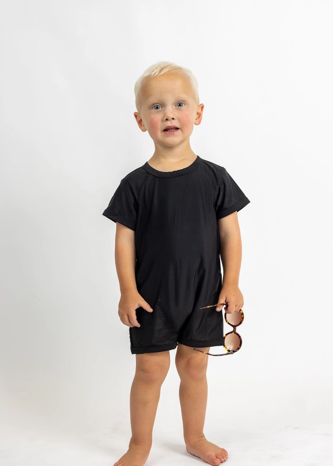 Black | Mini Shorties Rashguard (Unisex)