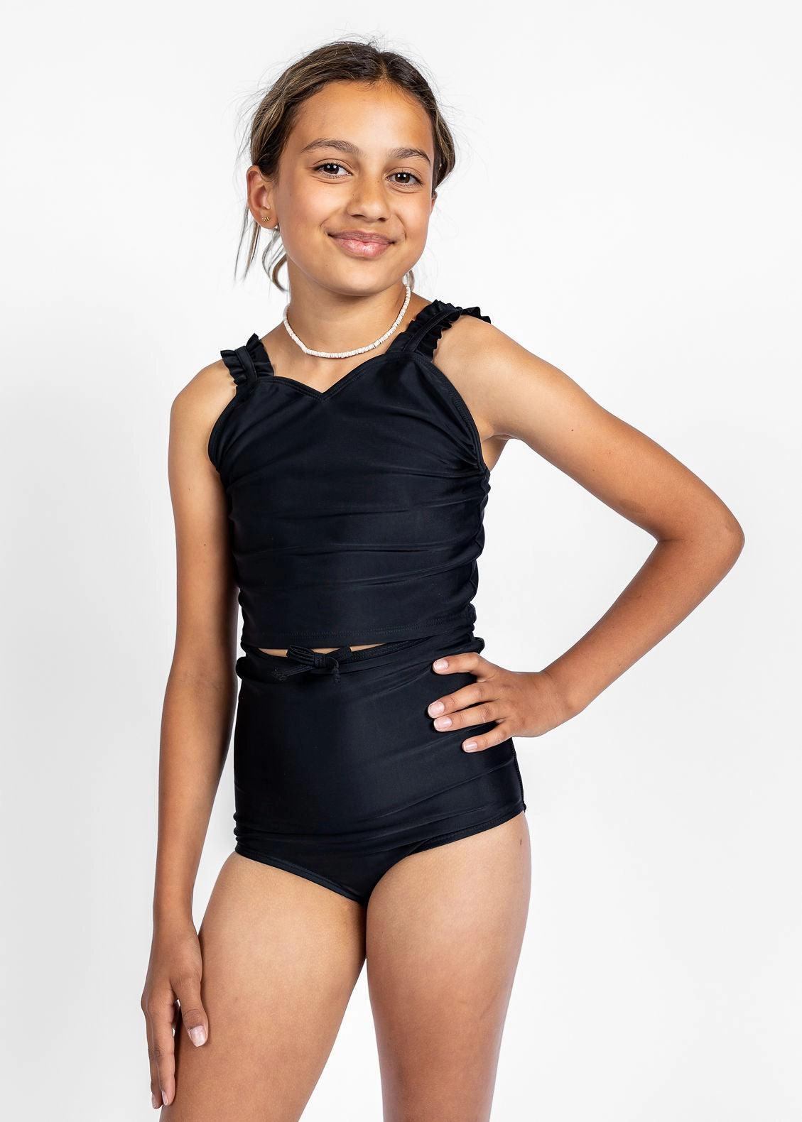 Black | Youth Bow Bottoms