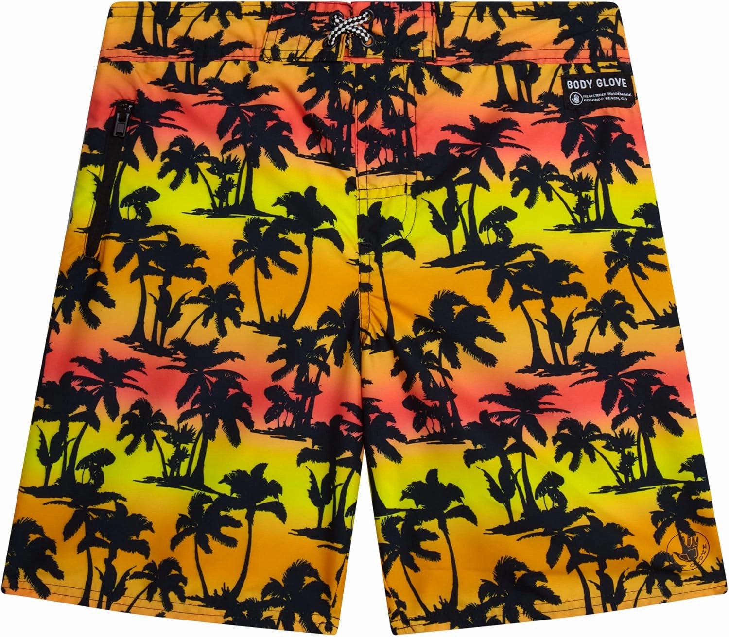 Body Glove Boys Swim Board Shorts - UPF 50  Quick Dry Boys Swim Trunks Bathing Suit Kids Swimwear with Pockets(Sizes: 8-18)