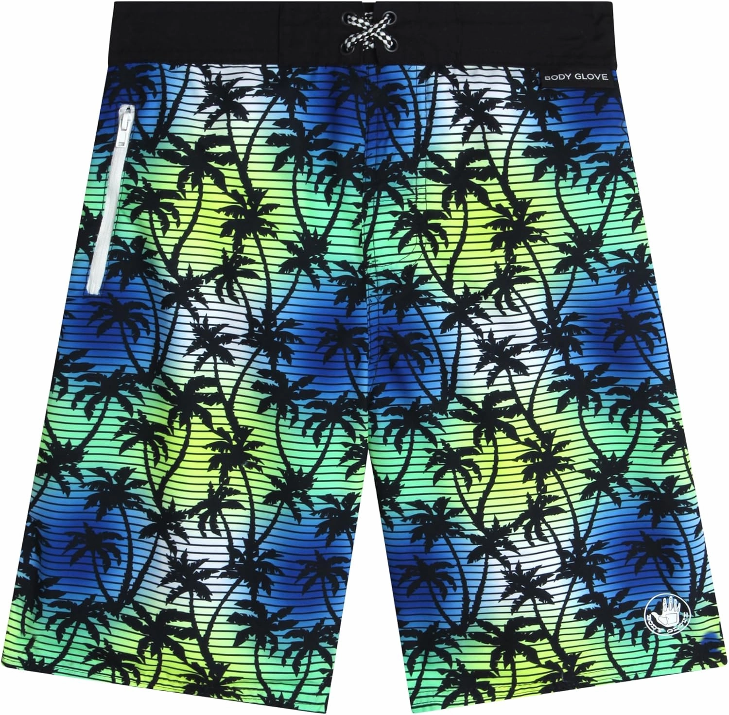 Body Glove Boys Swim Board Shorts - UPF 50  Quick Dry Boys Swim Trunks Bathing Suit Kids Swimwear with Pockets(Sizes: 8-18)