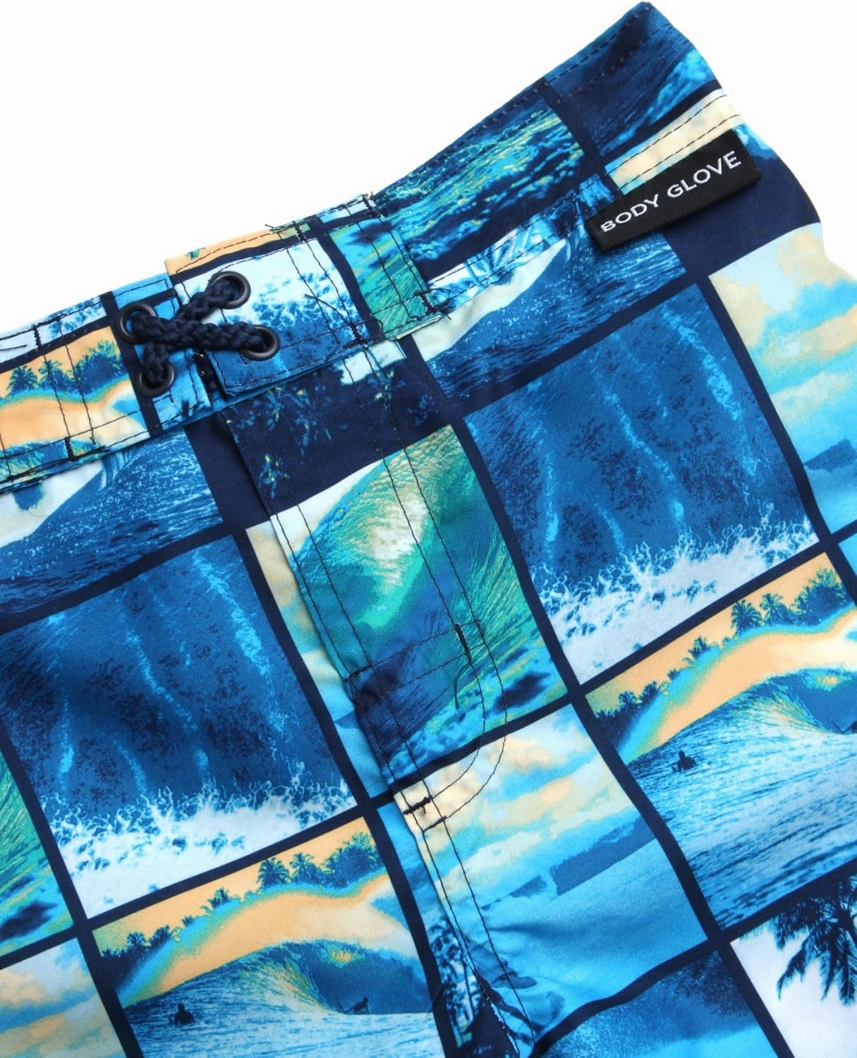 Body Glove Boys Swim Set - 2 Piece Boys Swim Trunks with Rash Guard UV Protection Swimsuit Kids Bathing Suits (Sizes 4-12)