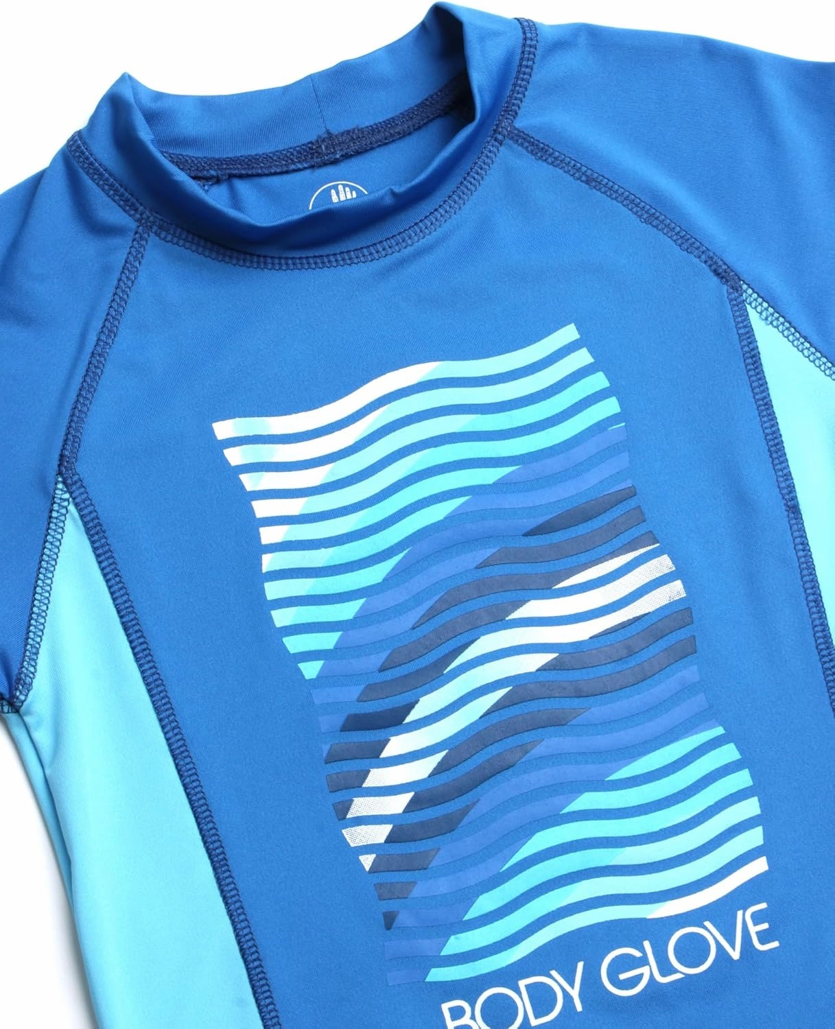 Body Glove Boys Swim Set - 2 Piece Boys Swim Trunks with Rash Guard UV Protection Swimsuit Kids Bathing Suits (Sizes 4-12)