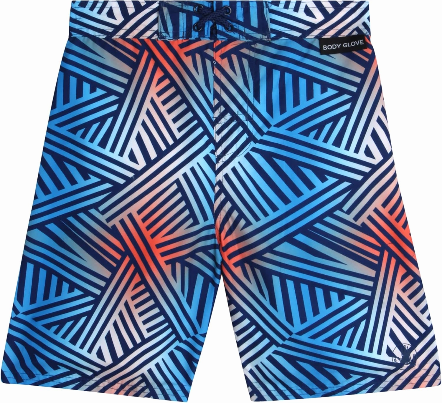 Body Glove Boys Swim Set - 4 Piece UPF 50  Swim Trunks and Rash Guard for Boys Kids Swimwear Set (Sizes: 4-12)