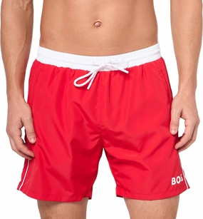 BOSS Men's Starfish 6" Swim Trunks