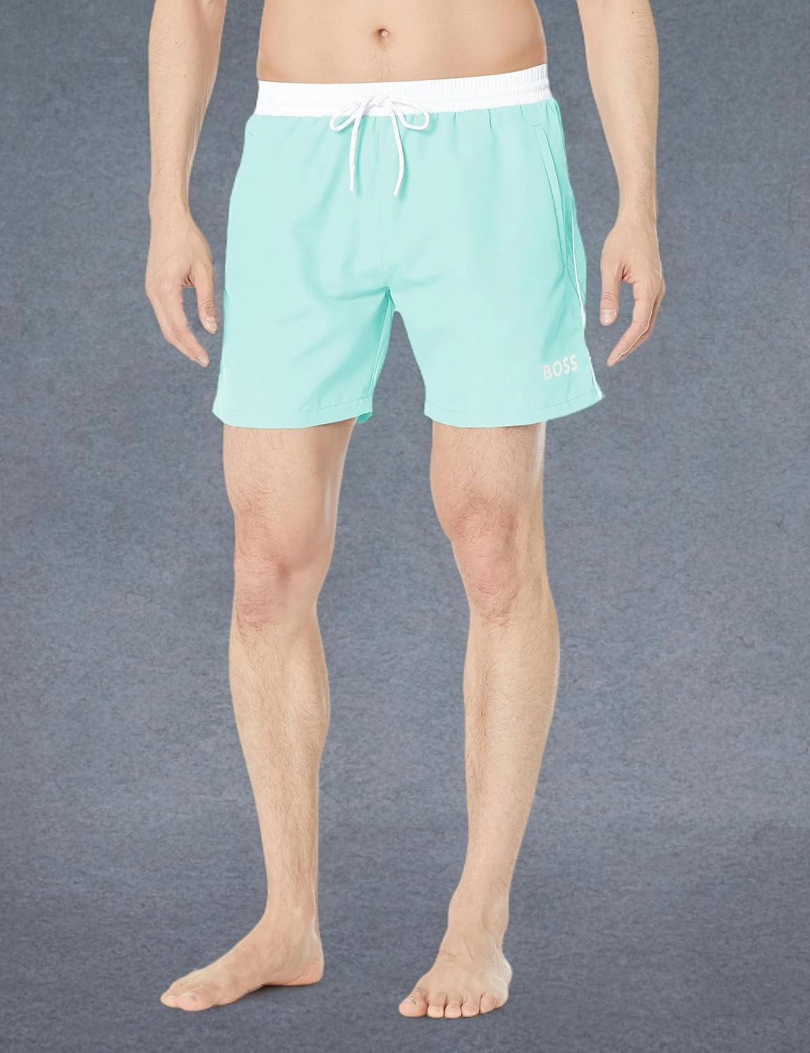 BOSS Men's Starfish 6" Swim Trunks