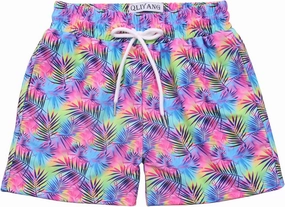 Boy's Swim Trunks Quick Dry Swim Shorts Beach Board Shorts Swimwear Bathing Suits for Kids 3-10 Years