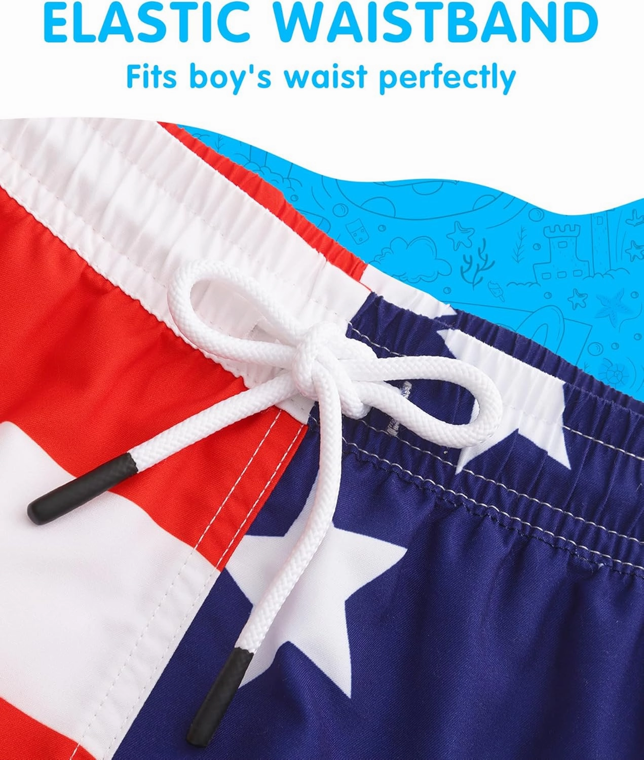 Boys' Swim Trunks - Toddler Swimsuit Shorts