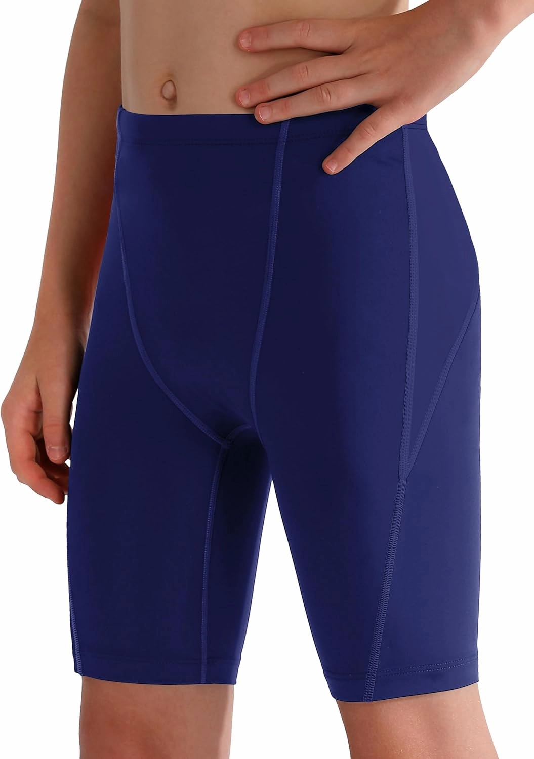 Boys Swim Jammers - Youth Competitive Swim Racing Team Swimming Shorts Swimsuit Trunks Bathing Suit Quick Dry UPF 50 