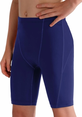 Boys Swim Jammers - Youth Competitive Swim Racing Team Swimming Shorts Swimsuit Trunks Bathing Suit Quick Dry UPF 50 